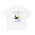T-shirt Oversize Champagne Club