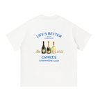 T-shirt Oversize Champagne Club
