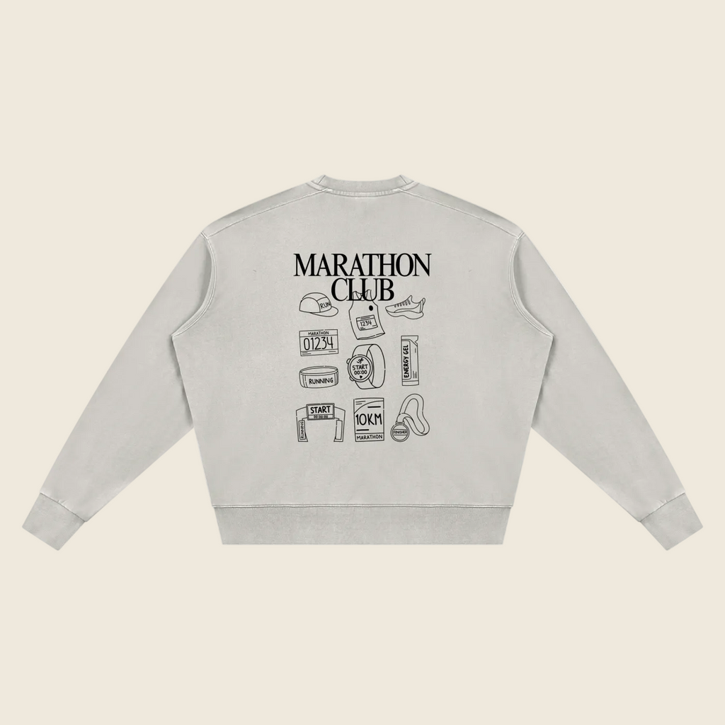 MARATHON CREWNECK