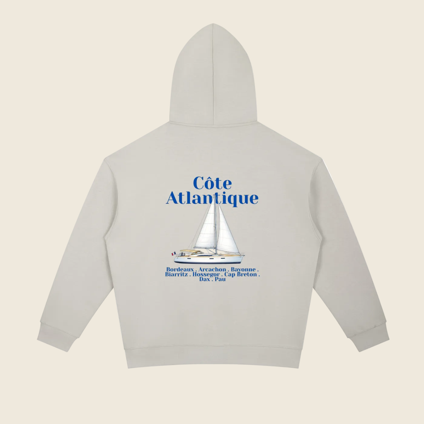 Sweat à capuche "Prends le large"