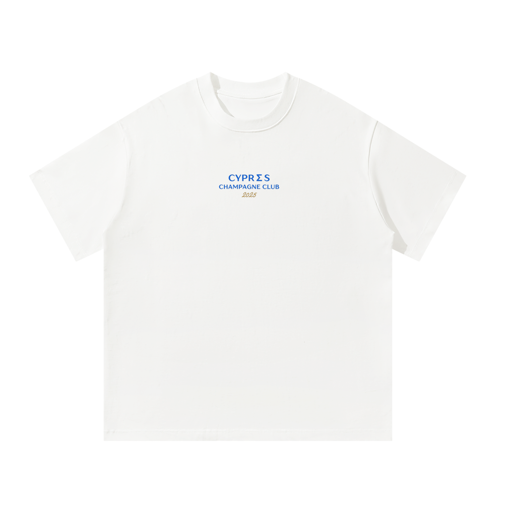 T-shirt oversize Champagne Club