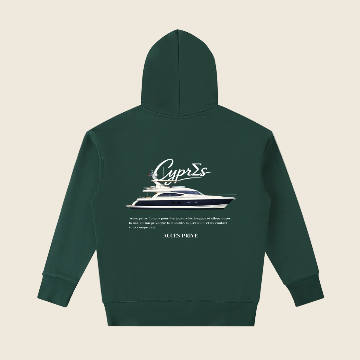 SWEAT À CAPUCHE YACHT 