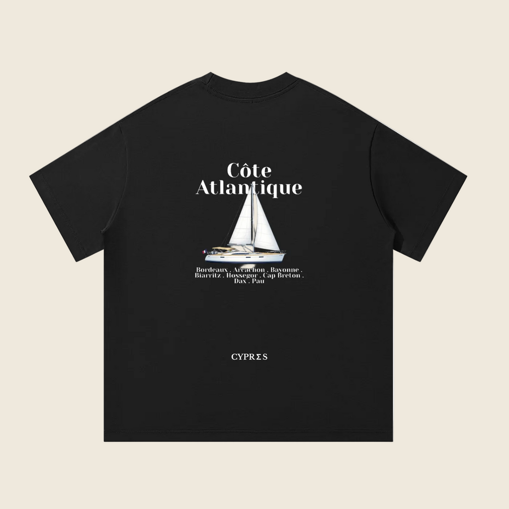 T-shirt Oversize Motif Voilier