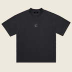 T-shirt à col rond en maille épaisse