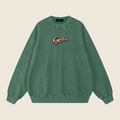 Sweat-shirt universitaire oversize