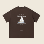 T-shirt Oversize Motif Voilier