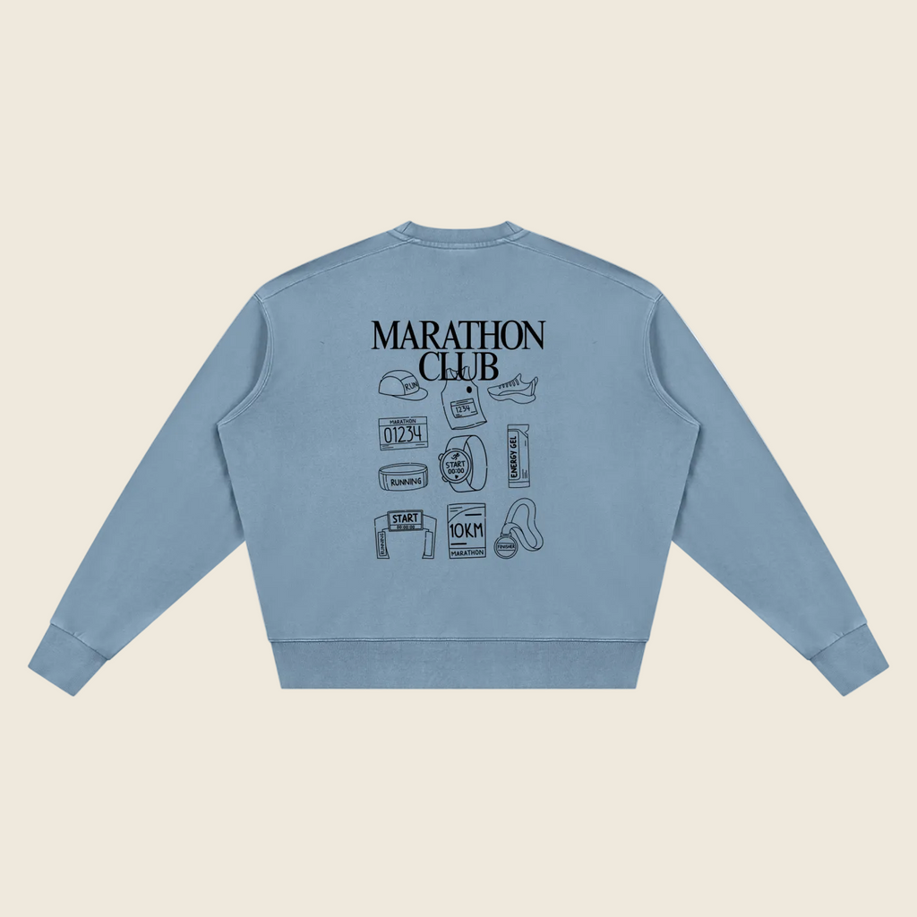 MARATHON CREWNECK