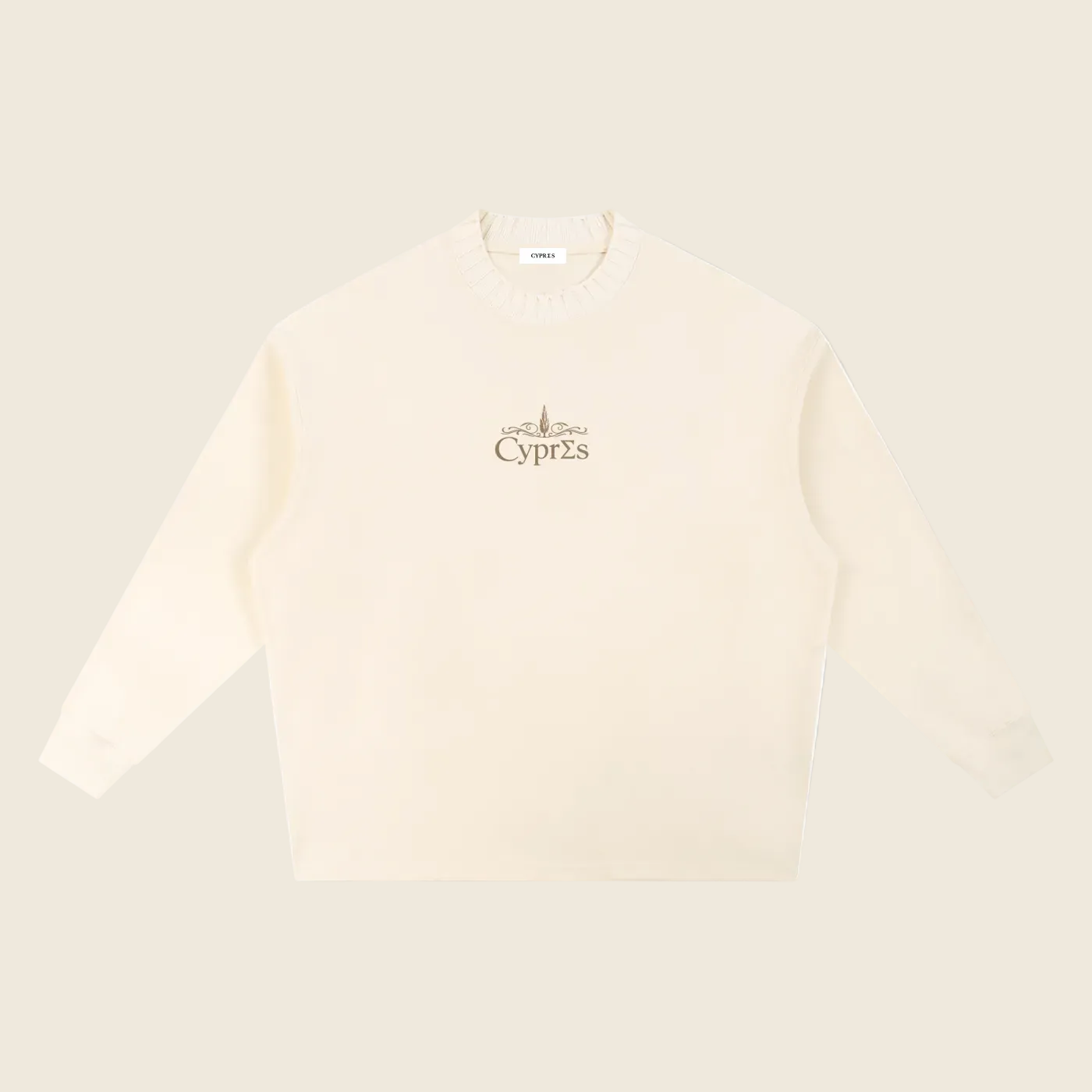 Pull oversize en maille à insignes