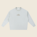 Pull surdimensionné en maille avec écusson