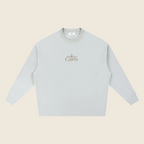 Pull surdimensionné en maille avec écusson