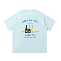 T-shirt Oversize Champagne Club