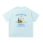 T-shirt Oversize Champagne Club