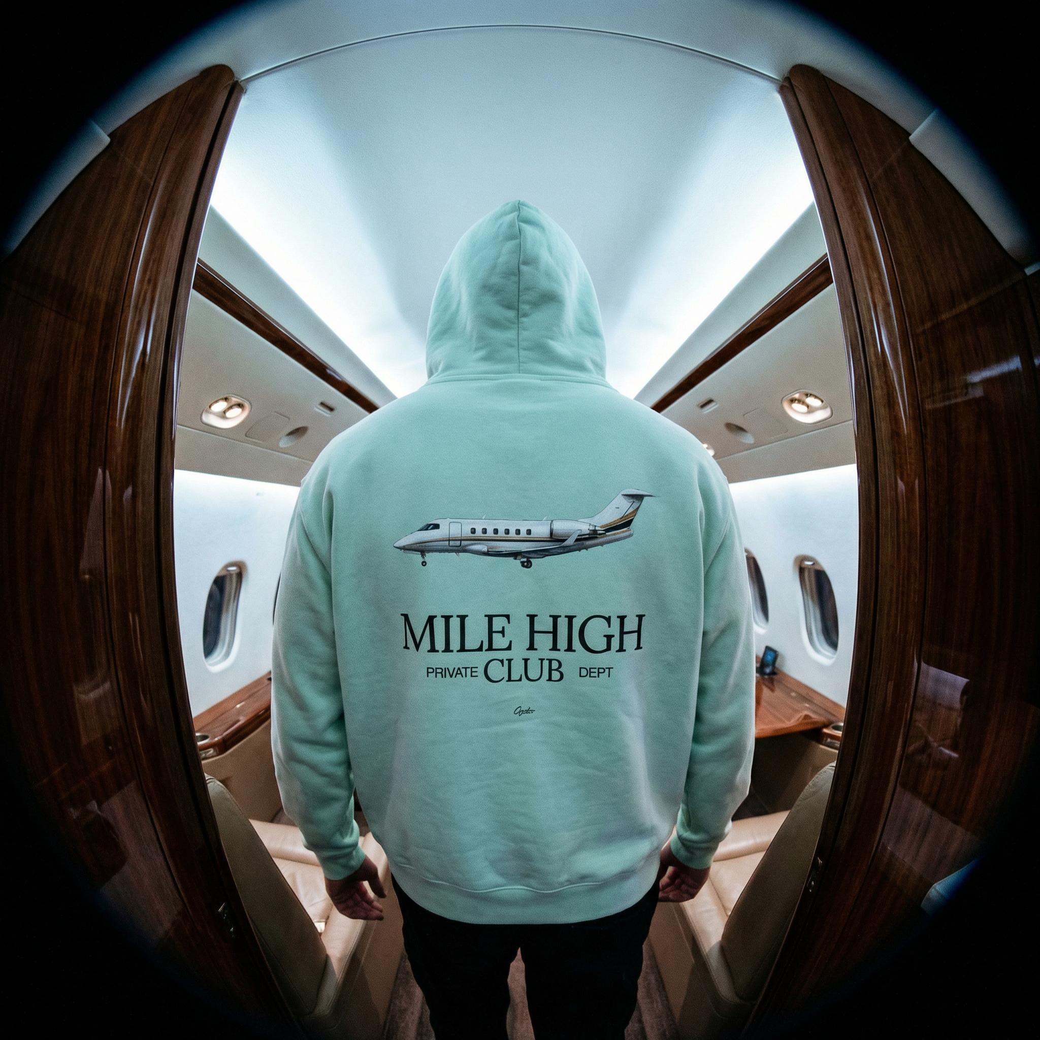 Sweat à capuche Mile High Club 