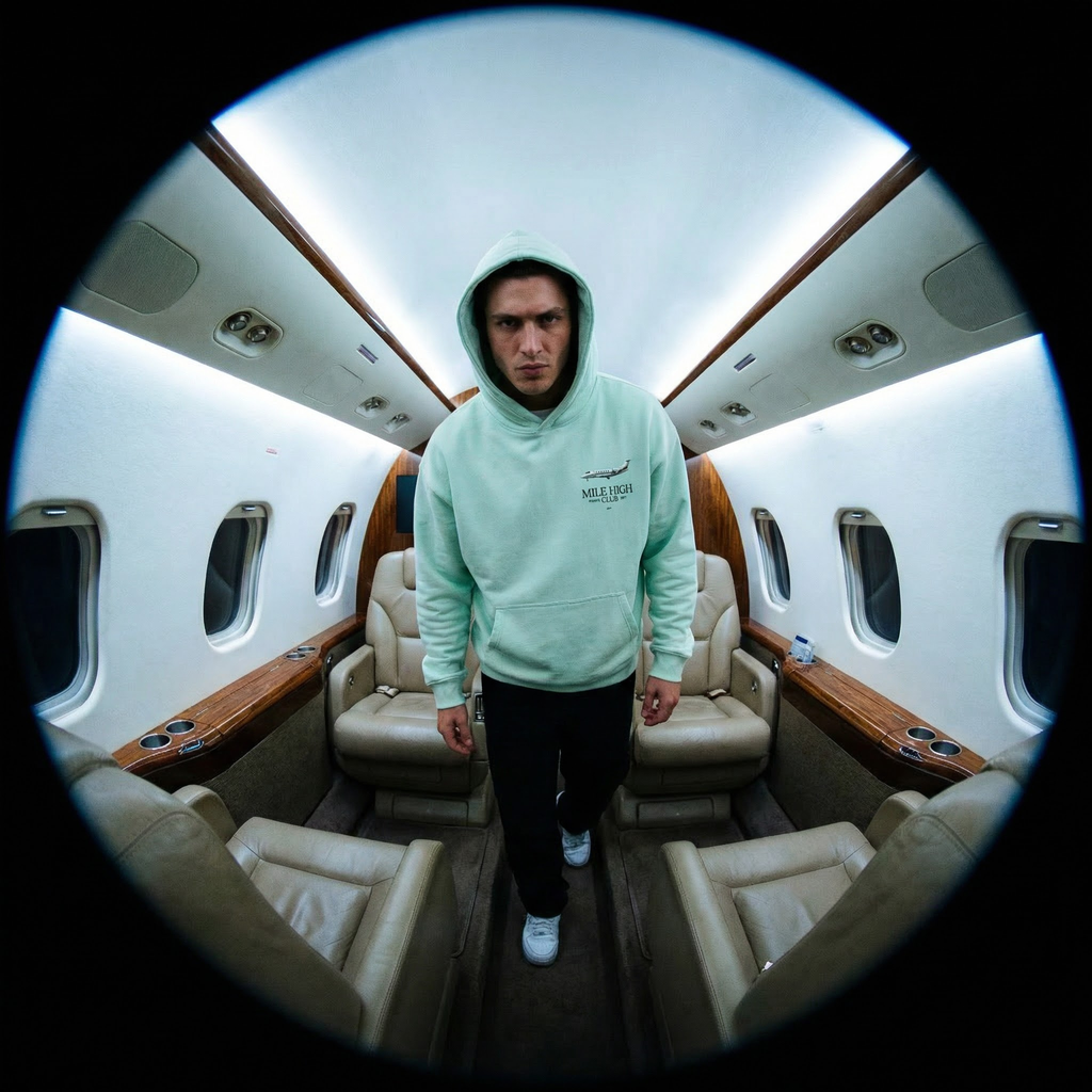 Sweat à capuche Mile High Club 