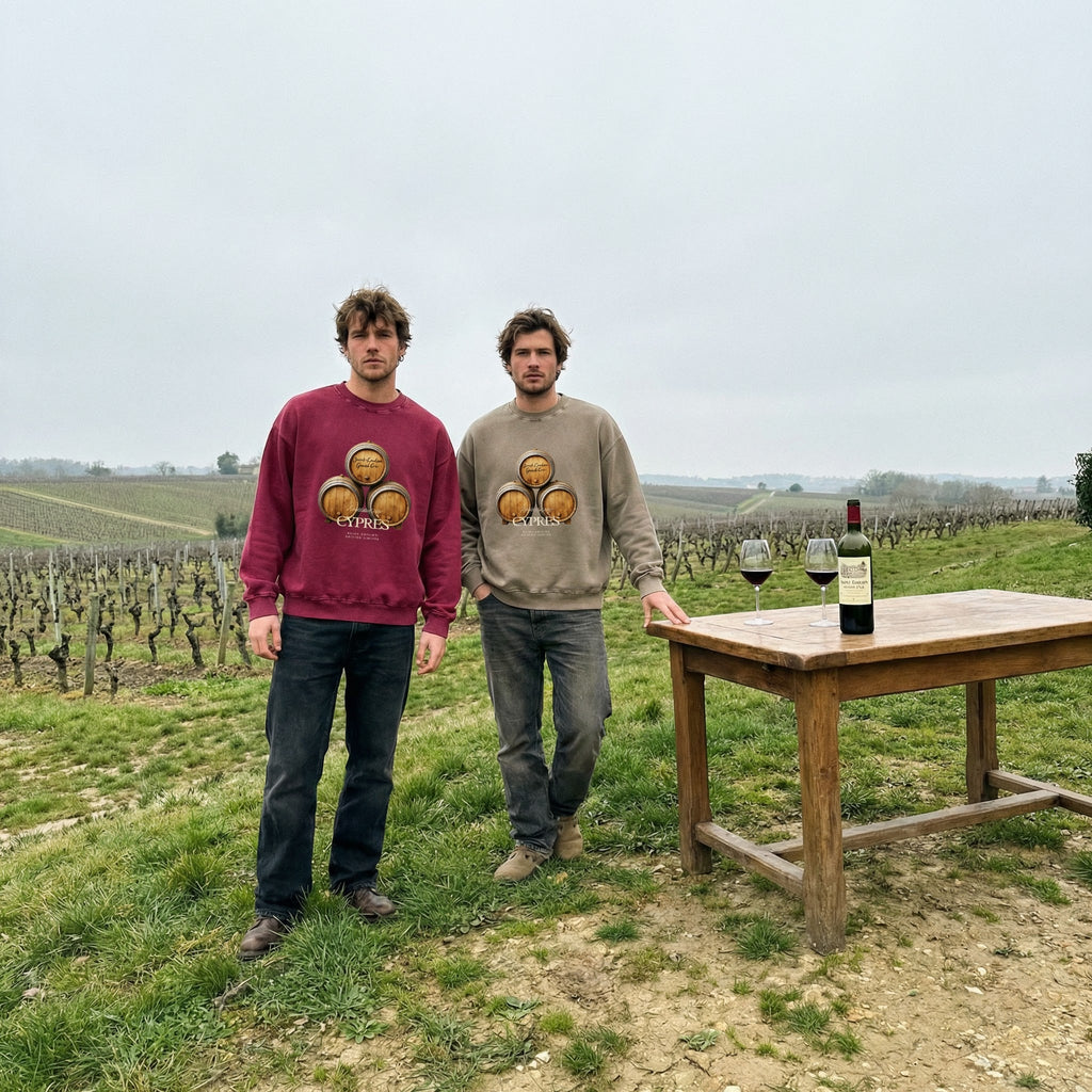 Sweat-shirt oversize Saint-Émilion