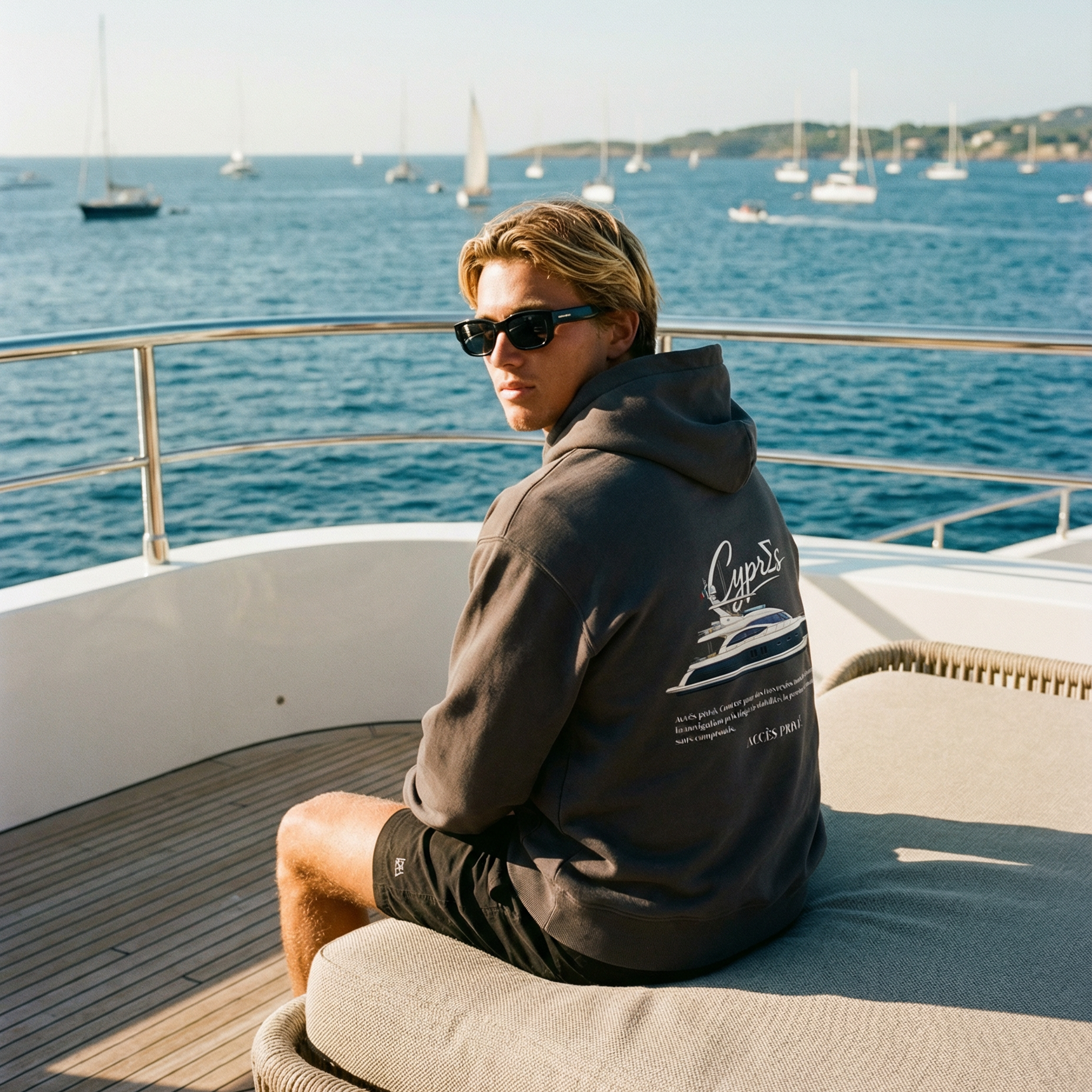 Sweat à capuche « Yacht »