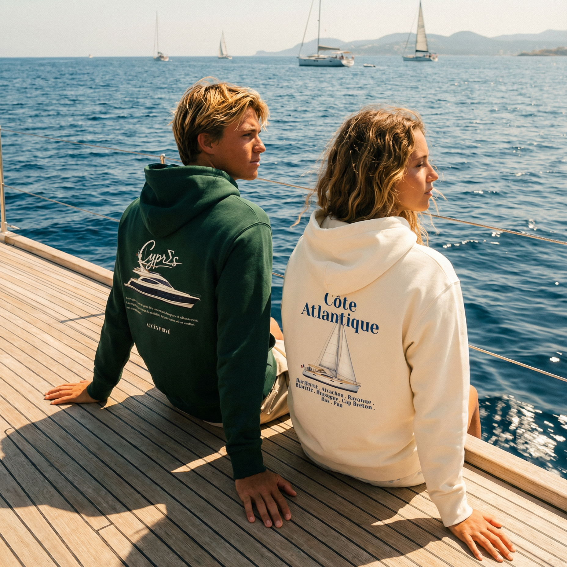 Sweat à capuche « Yacht »