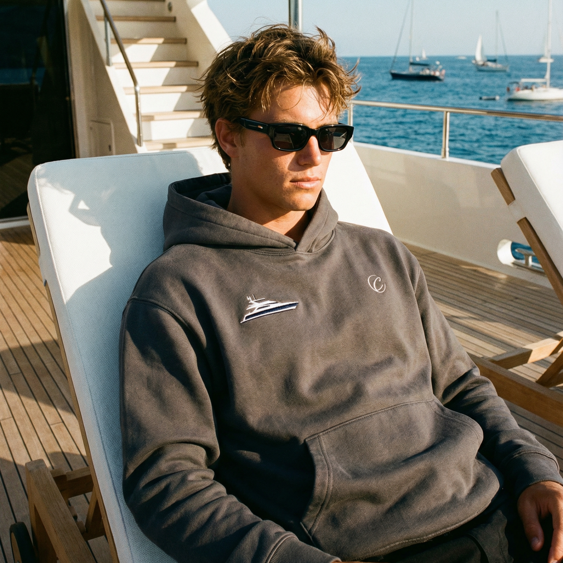 Sweat à capuche « Yacht »