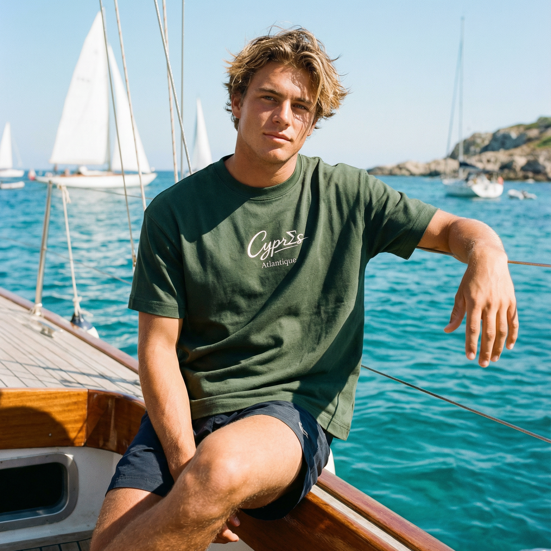 T-shirt oversize « Set Sail »