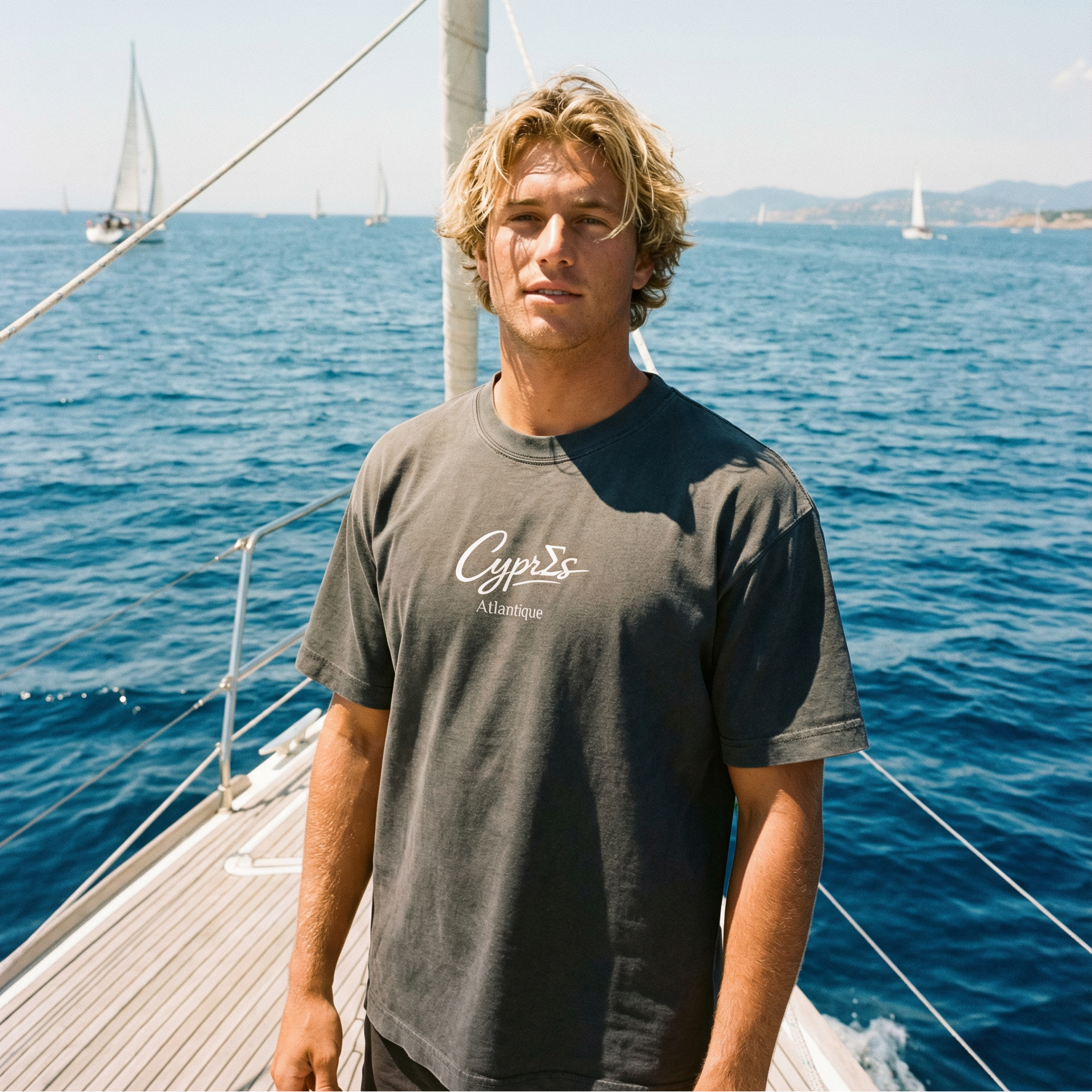 T-shirt oversize « Set Sail »