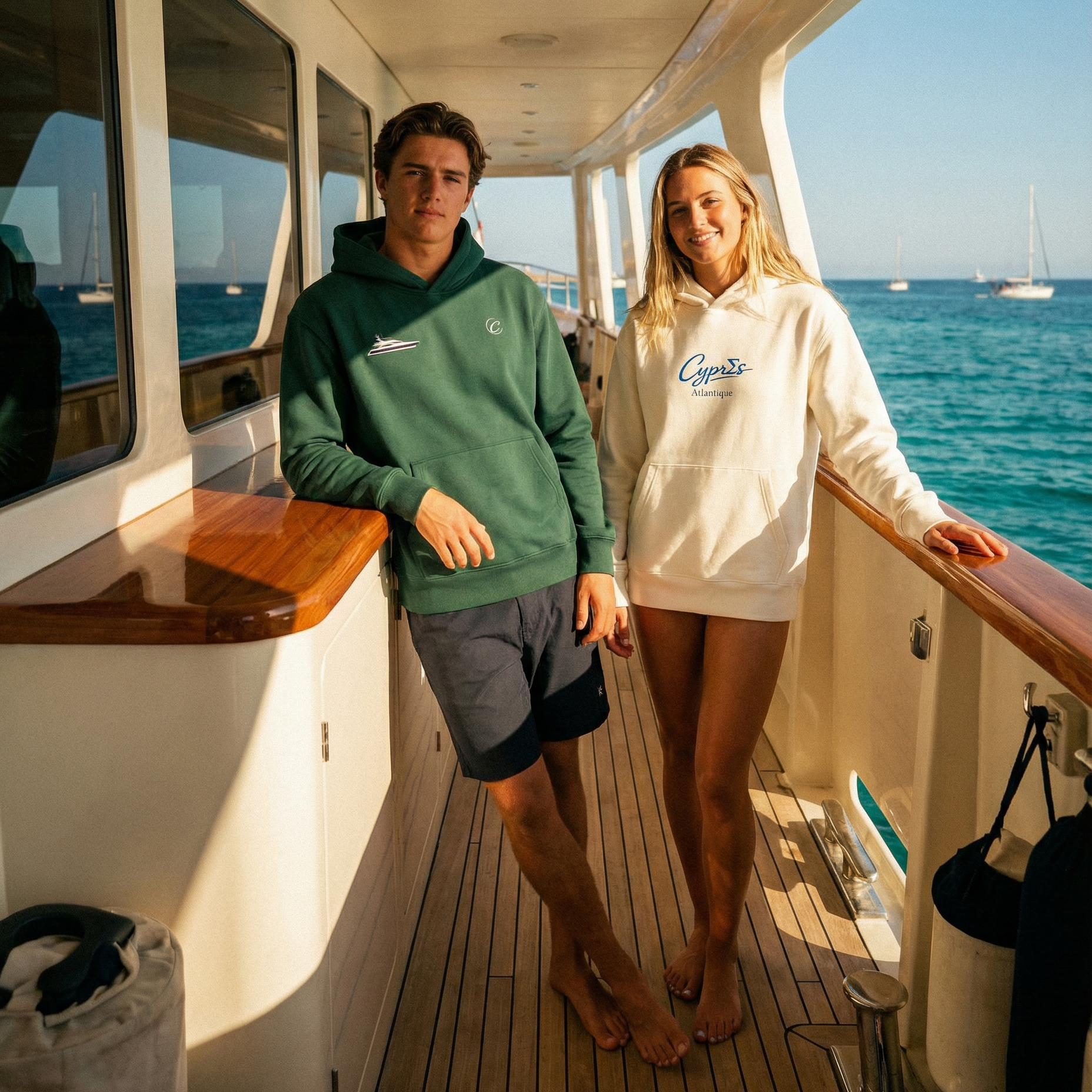 Sweat à capuche « Yacht »