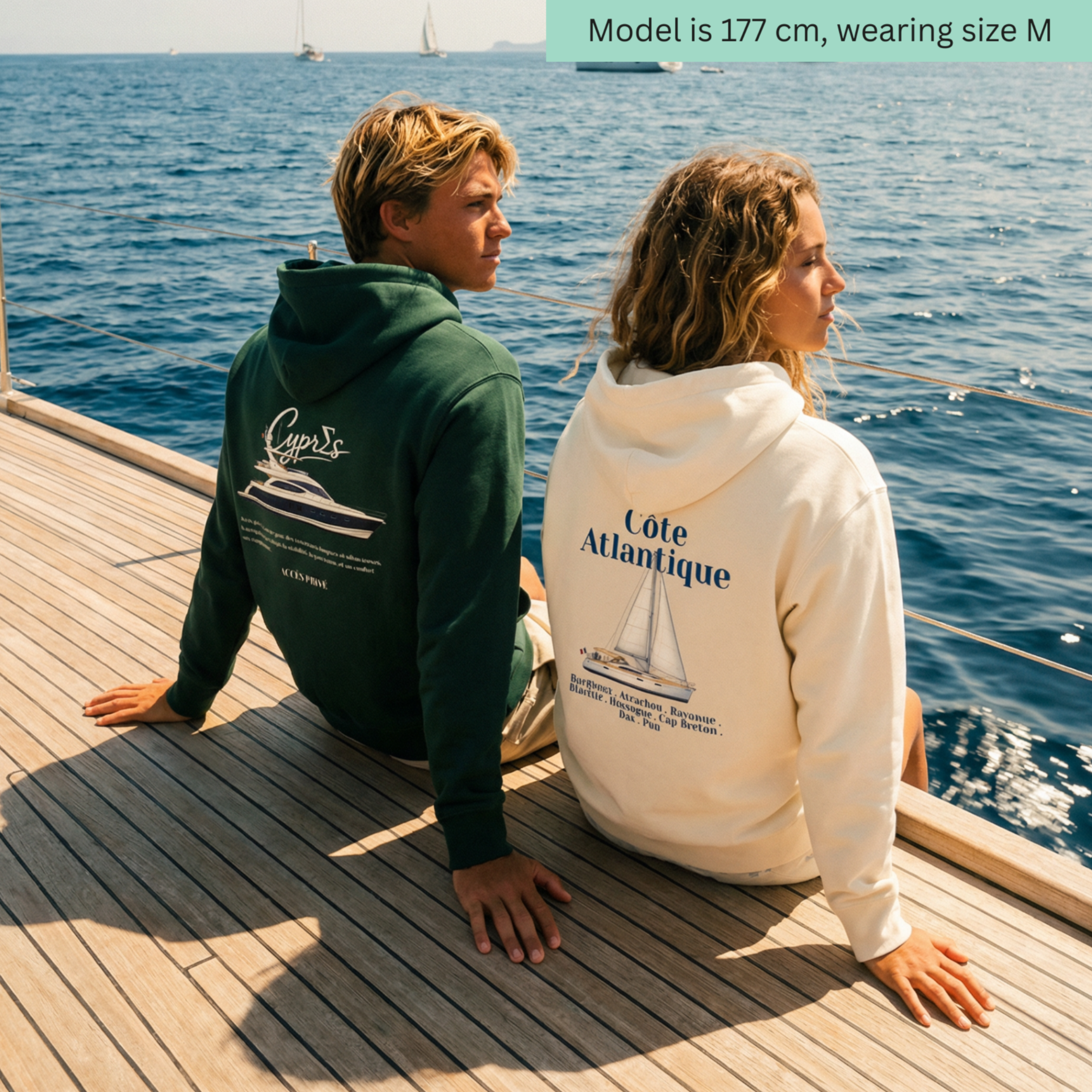 SWEAT À CAPUCHE YACHT 