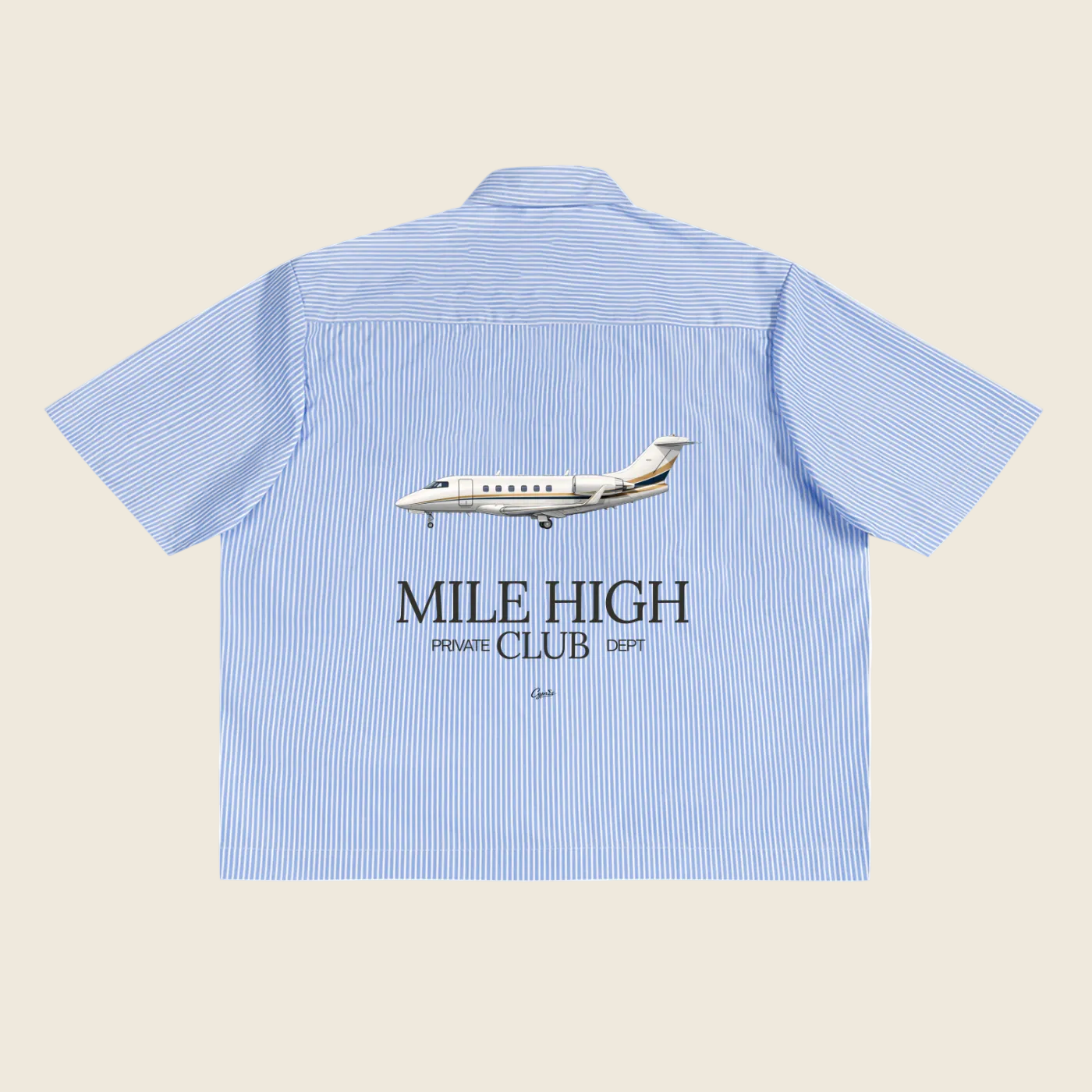 Oversized Mile High Club Shirt