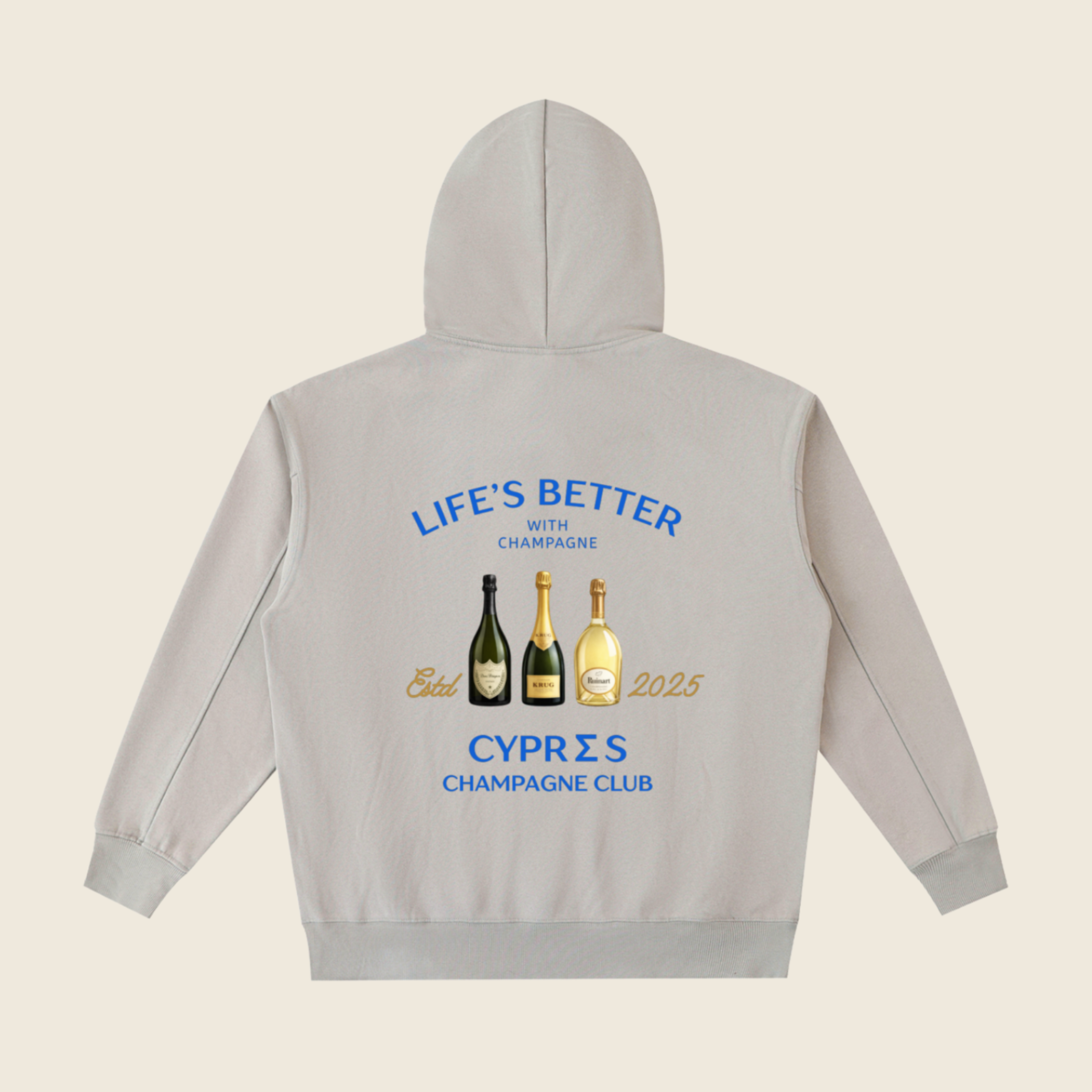 SWEAT À CAPUCHE CHAMPAGNE CLUB